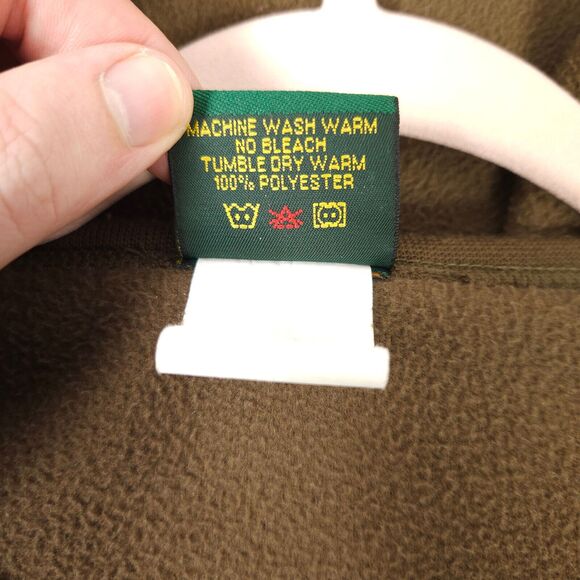 Vintage Cabela's Mens Large Brown Pullover Sweater Made In USA - Picture 4 of 7